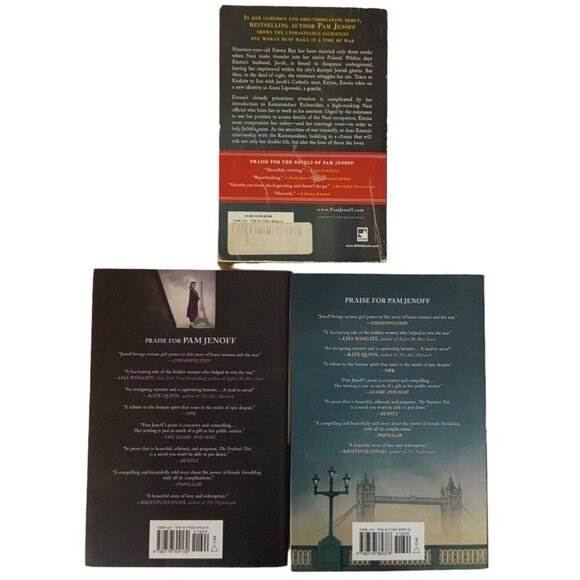 Pam Jenoff Book Lot Of 3 Kommandant Series Historical Fiction Paperbacks - Picture 3 of 3